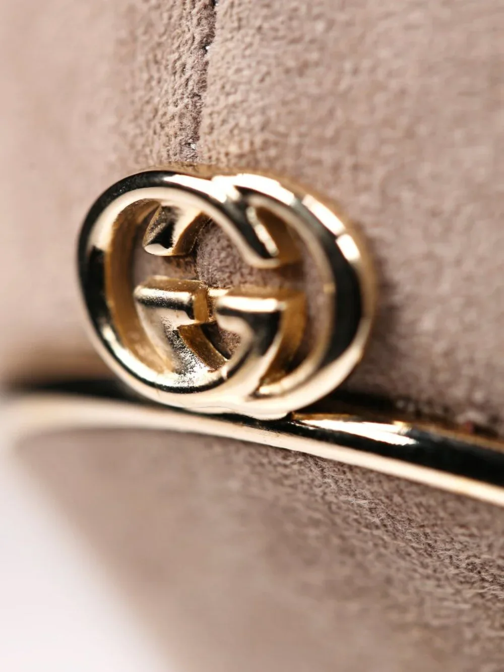 Vintage Gucci Paloma Peep Toe Suede Stiletto / New In Box / Size 6.5 / 2000s Era - Picture 12 of 15